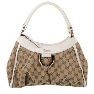 Gucci GG Monogram Abbey D Ring purse
